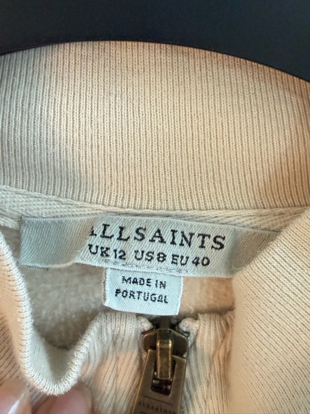 Cream Utility Jumper  - Women - Picture 6 of 8
